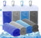 SZELAM Kühlendes Handtuch,EIS-Handtuch,4 Packungen weiches, atmungsaktives,kühles Handtuch,Mikrofaser-Handtuch für Yoga, Fitnessstudio,Training,Sport,Fitness,Laufen,Camping,Wandern(40 x 12)
