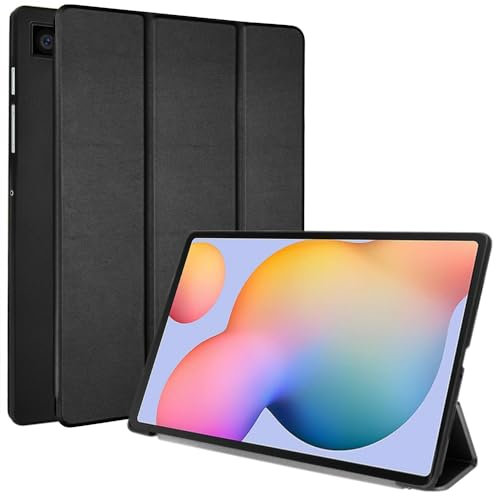 TECHGEAR Funda Compatible con Samsung Galaxy Tab S6 Lite 10.4 2024 2022 2020 (SM-P620/P625/P613/P619/P610) Carcasa con Soporte Plegable Triple con protección en la Esquina [Auto-Sueño/Estela]