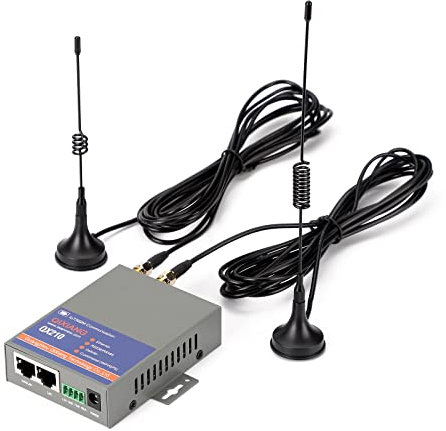 Router WiFi industriale 4G LTE, router VPN cellulari per il backup di Internet, modem RS232 per il sistema di sicurezza della macchina fotografica del veicolo RV Automazione industriale