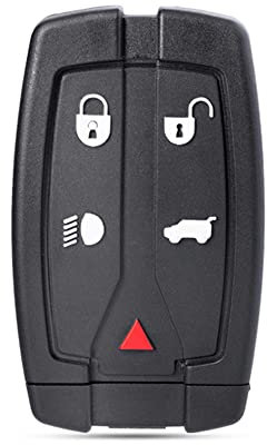 5 Buttons For Freelander 2 Key Case For Land Rover Key Shell For Range Rover Remote Control Key Cover with Uncut Blade