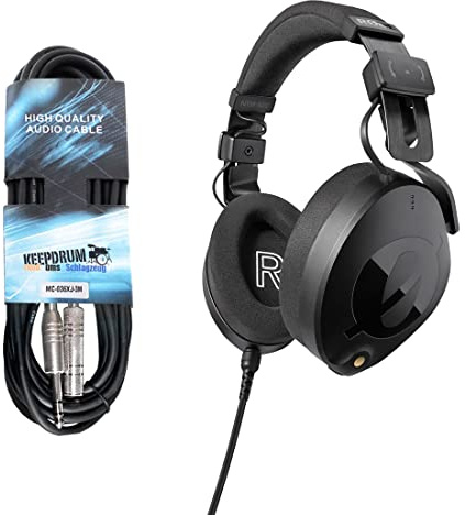 RØDE NTH-100 Over-Ear Headphones Studio-Kopfhörer + keepdrum Verlängerungskabel 3m