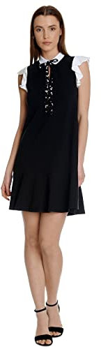 Vive Maria Chère Camille Damen Blusenkleid schwarz, Größe:M