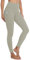 Gayhay Leggings mit Taschen Damen High Waist Sportleggins Lang Sporthose Stretchy Hell Braun.L-XL