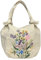 HCRAFT Bestickte Handtaschen für Damen, bunte Blumen-Schultertasche mit Reißverschluss, Stoff-Hobo-Tasche, Muttertagstasche, Kleine bunte Blume, Small