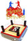 Arthsdite 1Pc Boxing Happy Birthday Cake Topper, Boxing Gloves Cake Decorations，Sports Birthday Theme Party Cake Decoration Supplies