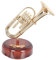 ibasenice Saxophon Musikbox Geschenke Für Kinder Waldhorn Saxophonmodell Schreibtisch Deko Wohnkultur Trompetenverzierung Trompetenmodell Musical Uhrwerk Plastik Rotieren Selbstgemacht
