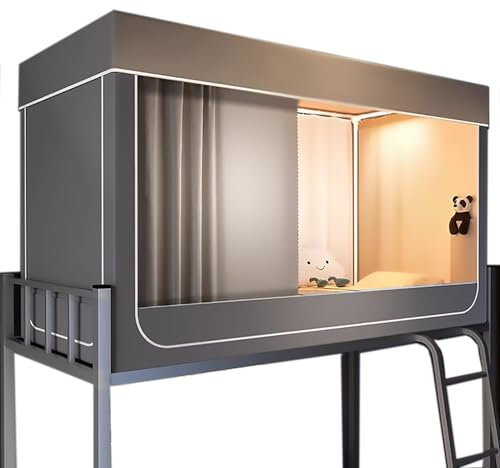 Tragbares Dream-Bett-Zelte mit Moskitonetz | Leodun Betthimmel für Etagenbett | Verdunkelung Privatsphäre für Erwachsene und Kinder | Atmungsaktive Vorhänge