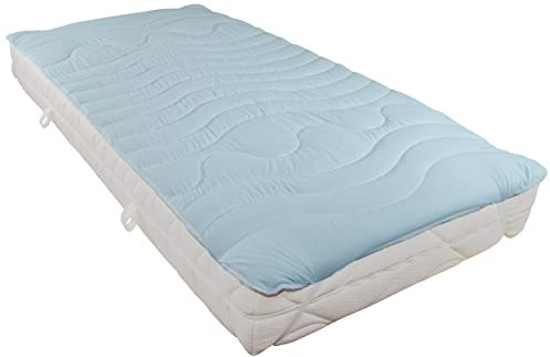 BeCo Matratzen KG Sommer-Winter Unterbett 2 in 1 Matratzenauflage, kuschelweich und angenehm kühlend, Größe:100 x 200 cm