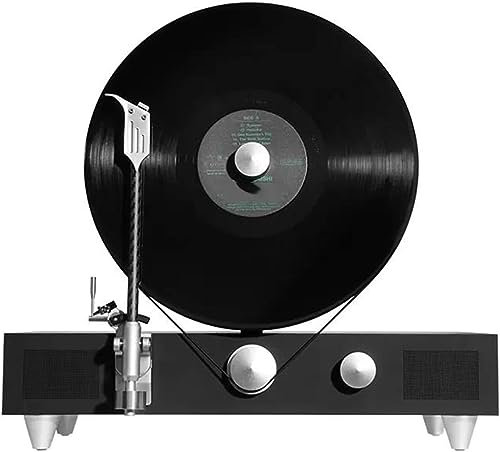 LEONYS Vertical Vinyl Record Player Retro Gramophone Living Room European Home Bluetooth Audio