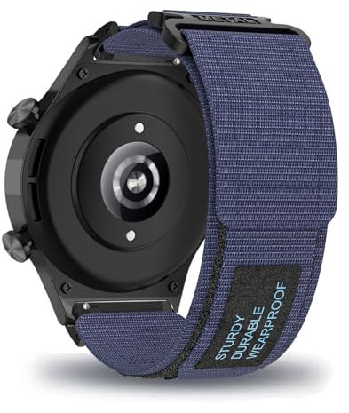 DINGK Bracelet pour Honor Watch GS Pro, bracelet en nylon tissé, réglable, sport, doux, respirant, compatible avec les bracelets de montre Honor Watch GS Pro (B)