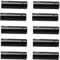 Brake Cable End Aluminum Alloy Tips for Road 10PCS for All Cyclists (Black)