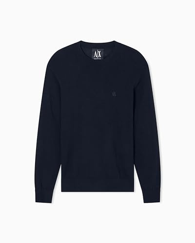 Armani Exchange Men's, Icon Project, emboidered Logo Not Water Resistant, Deep Navy, XXL