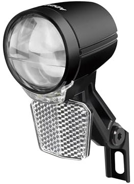 ADDVIEW E-Bike Frontlicht 50 Lux Nova E50 – IP65, Doppel-Linsentechnologie, StVZO zugelassen, für 6V–48V DC, Abblendlicht, LED Fahrradlampe für E-Bike mit Reflektor