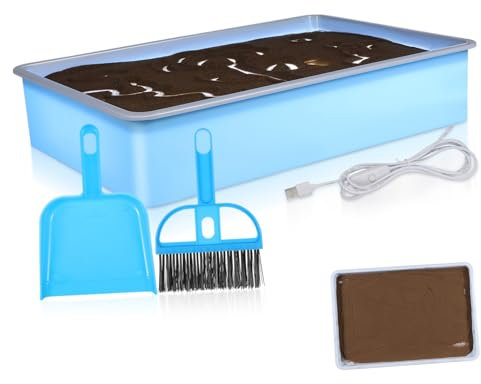 BESPORTBLE 1Satz Sandmalerei Lichtbox Für Kreatives Sandmalset Mit Sandmalbrett Und Beuteln Sand Leuchtende Sandmalerei Für Jungen Und Lebendige Blaue Farbe