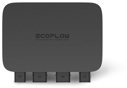 EcoFlow Chargeur de batterie 3 en 1 500 W pour station d'alimentation portable, entretien de la batterie de voiture et aide au démarrage, charge 1 kWh en 2,1 heures, sans danger pour SUV, camping-car