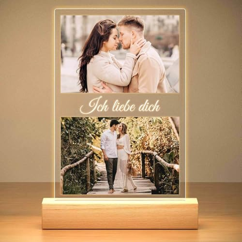 KoxSmar Personalisierte Geschenke für Frauen, Personalisierte Bilderrahmen mit Foto, Personalisierter Bilderrahmen, Geburtstagsgeschenk für Frauen