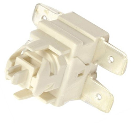 SPARES2GO Double Pole On Off Switch Button Unit for Indesit Dishwasher