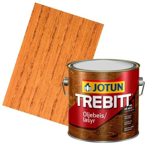 JOTUN TREBITT Lasur 10077 Kiefer 3l - - Holzlasur Holzschutzlasur