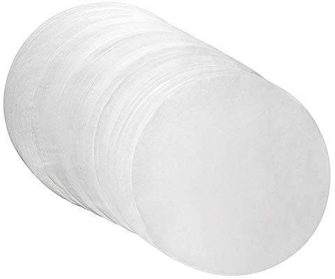 100 Pcs Round Parchment Paper, 8 Inch Baking Parchment Circles Rounds Non Stick Baking Parchement Paper Circles Sheets Greaseproof Baking Sheets Cake Pans Circle Cake Tin Liners(8)