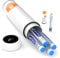 DISONCARE 60H Trousse Isotherme Medicaments Insuline Voyage avec Temp-display Sac Isotherme Medicament Transport Pochette Isotherme pour Diabetique avec 2 Glacieres(Blanc)