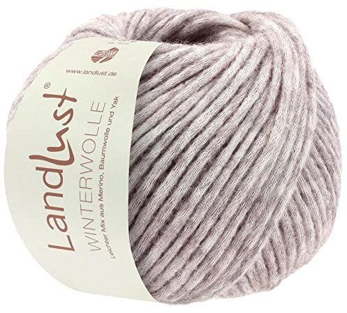 LandLust Winterwolle 11 - Rosa meliert