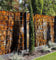 MyMaxxi Infinity Zaunsichtschutz - Sonnenschein im Herbstwald - Sichtschutzstreifen für Doppelstabmattenzaun - Windschutz Sonnenschutz Blickdicht - Sichtschutz Garten Teil1 + Teil2-500x180cm