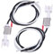 METER STAR Juego de 2 piezas para barbacoa 7629 7628 de repuesto para barbacoa de gas Weber Spirit 300, 310, 320, modelo 2011 y más..