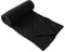 Lallier Unisex-Kaschmirwolle Klassischer, gerippter, fester Schal, ultraweicher, warmer Winterschal mit Geschenkbox (Schwarz)