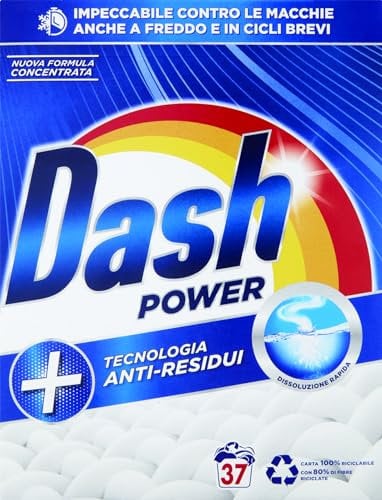 Dash Detesivo Lavatrice In Polvere 37 Misurini, 1850g