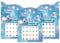 Frozen Earrings Sticker Selbstklebende Ohrringe für Kinder Kinderschmuck Schmuck((5 Blätter)