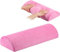 YANGHX Cuscino per gambe a mezza luna di grandi dimensioni per collo e schiena, ginocchia, supporto per gambe lombare, forma a mezza luna (rosa)