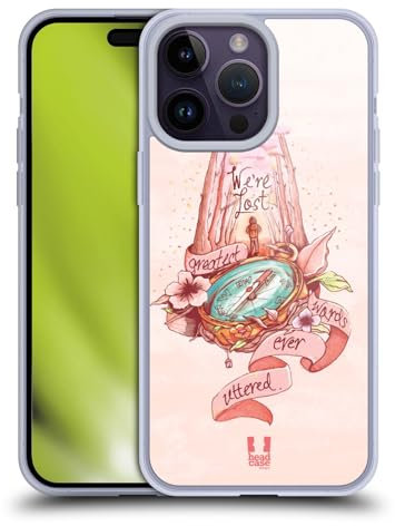 Head Case Designs fuera de cuadrícula Nómada Caso de Gel Suave Compatible con Apple iPhone 14 Pro MAX