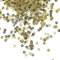 VIKY® Hund Geburtstag Konfetti Gold,500 Stück Hunde Confetti Tischdeko Geburtstag, Streudeko Geburtstag,Glitzer Konfetti Hundepfote für Kindergeburtstag Junge Mädchen, Hunde Party Birthday Decorations