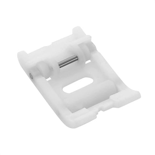 TISEKER Pied à rouleau en téflon #7314PW (SA190) pour machine à coudre Singer, Brother, Kenmore, Janome, Euro-Pro, New Home, Janome