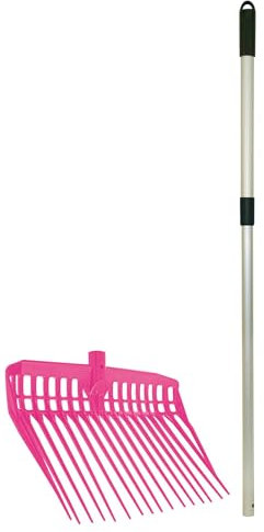 Gege Ecofork Dunggabel/Alu Teleskopstiel, pink