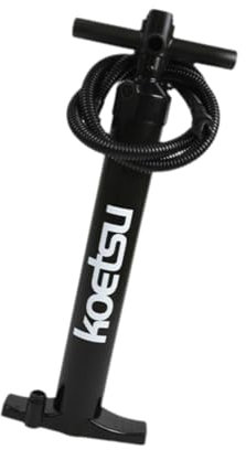 JISADER Bomba de Aire para Kayak, Bomba Manual, Accesorio versátil, compacta con manómetro, Bomba Manual para Tablas de Remo, Tablas de Paddle de pie, Bidireccional