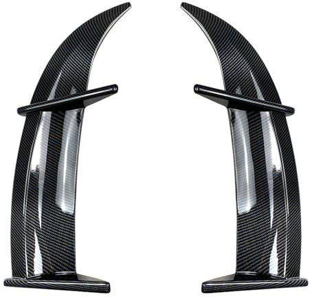 CHYPAAK Kompatibel für VW Golf6 Golf 6 Golf MK6 GTI R AK Style, Auto-Heckspoiler, Kofferraumlippe, Heckflügel, Auto-Styling, Außenzubehör, Karosserie-Kit, B Carbon Fiber Look