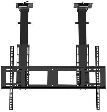 BDJSN Soporte De Techo para TV Eléctrico De 55 - 100, Soporte De TV Motorizado con Control Remoto Y Manual De Memoria, Carrera Telescópica 730~1730 Mm, para El Hogar, Oficina, Sala De Conferencias