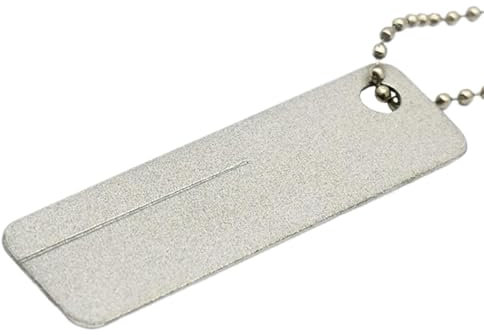 Hook File - Sharpening Stone Camping Small Portable Keychain Tool - Sturdy Pocket Grinding Tool, Multifunctional Hook Sharpener for Machetes, Manicure