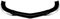 FZCSIMR Splitter Diffusor Bodykit Spoilerschutz Frontstoßstangenlippe Für Mercedes Für Benz C-Klasse W204 S204 C63 AMG 2007 2008 2009 2010 Auto Frontspoiler(Schwarz glänzend)