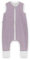 Ehrenkind® Baby Sommerschlafsack mit Füßen Musselin | aus weicher OEKO-TEX zertifizierter Bio-Baumwolle | Sommer Baby Schlafsack 1 TOG Gr. 70 Farbe Flieder Gemustert
