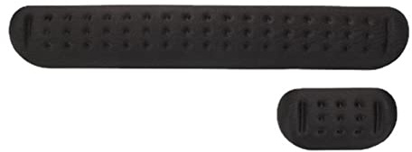 CHEOTIME Keyboard Wrist Rest, Breathable Massage Hole Fatigue Relief, Slow Rebound Keyboard Wrist Pad with Mouse Rest for Computer Laptop Office Gaming and Pain Relief