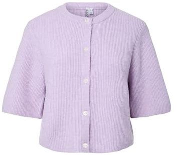 PIECES Female Strickjacke PCSILLY Kurzarm | Knitted Cardigan