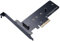 Akasa M.2 SSD to PCIe Adapter Card | for M.2 PCIe M Key SSD, Support 2230, 2242, 2260, 2280 and 22110 Size | Supports Low Profile Case | Fits in PCIe 3.0 x4, x8, and x16 Slots Black | AK-PCCM2P-01