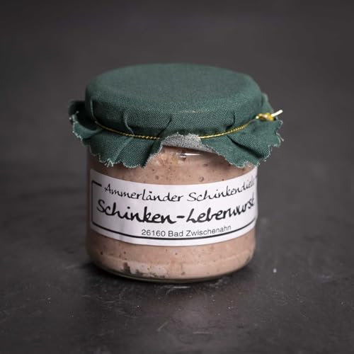 Hausmacher Schinken-Leberwurst im Glas | 160g | Herzhaft und traditionell für Genießer