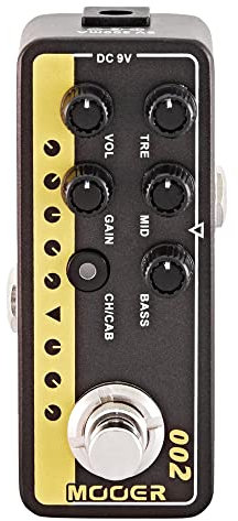 Mooer Micro PreAmp002 Gitarre Mikrovorverstärker Pedal