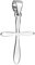 Sofia Milani - Ketten Anhänger 925 Silber - Kreuz Design - 60117