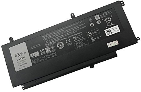 D2VF9 0YGR2V YGR2V Sostituzione della batteria del laptop per Dell Inspiron 15 7547 7548 Vostro 14 5459 Series Notebook (11.1V 43Wh)