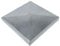 8 x SO-TOOLS® Pfostenkappe Pyramide Stahl verzinkt Abdeckkappe für Pfosten 80 x 80 mm