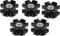 VBESTLIFE 28.6mm Toothless Mountain Road Bike Bicycle Headset Star Nut Star Washer for Front Fork